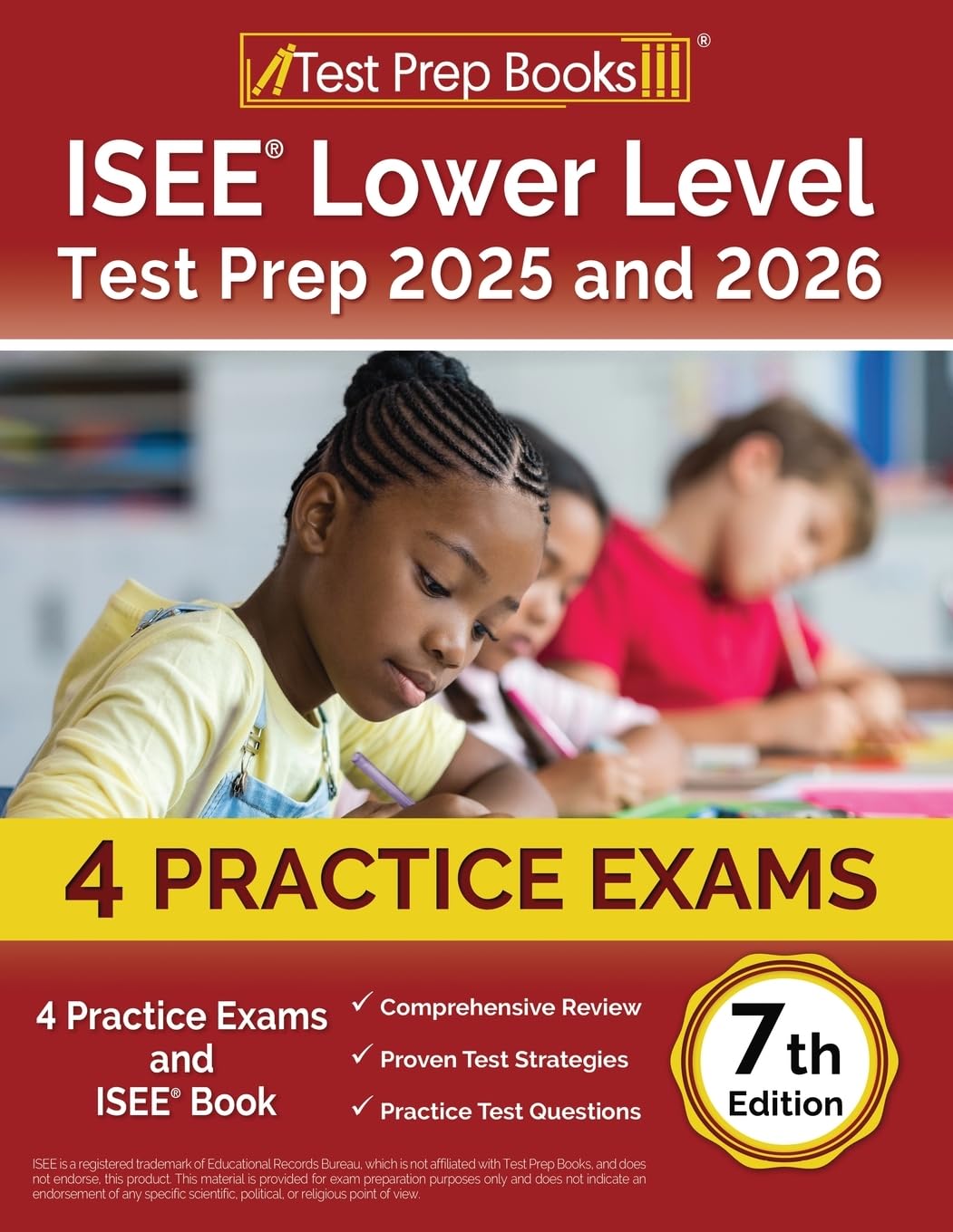 ISEE Lower Level Test Prep: Practice Exams and Study Guide