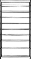 SafeRacks 10-Tier Shoe Rack - Large Vertical Shoe Organizer