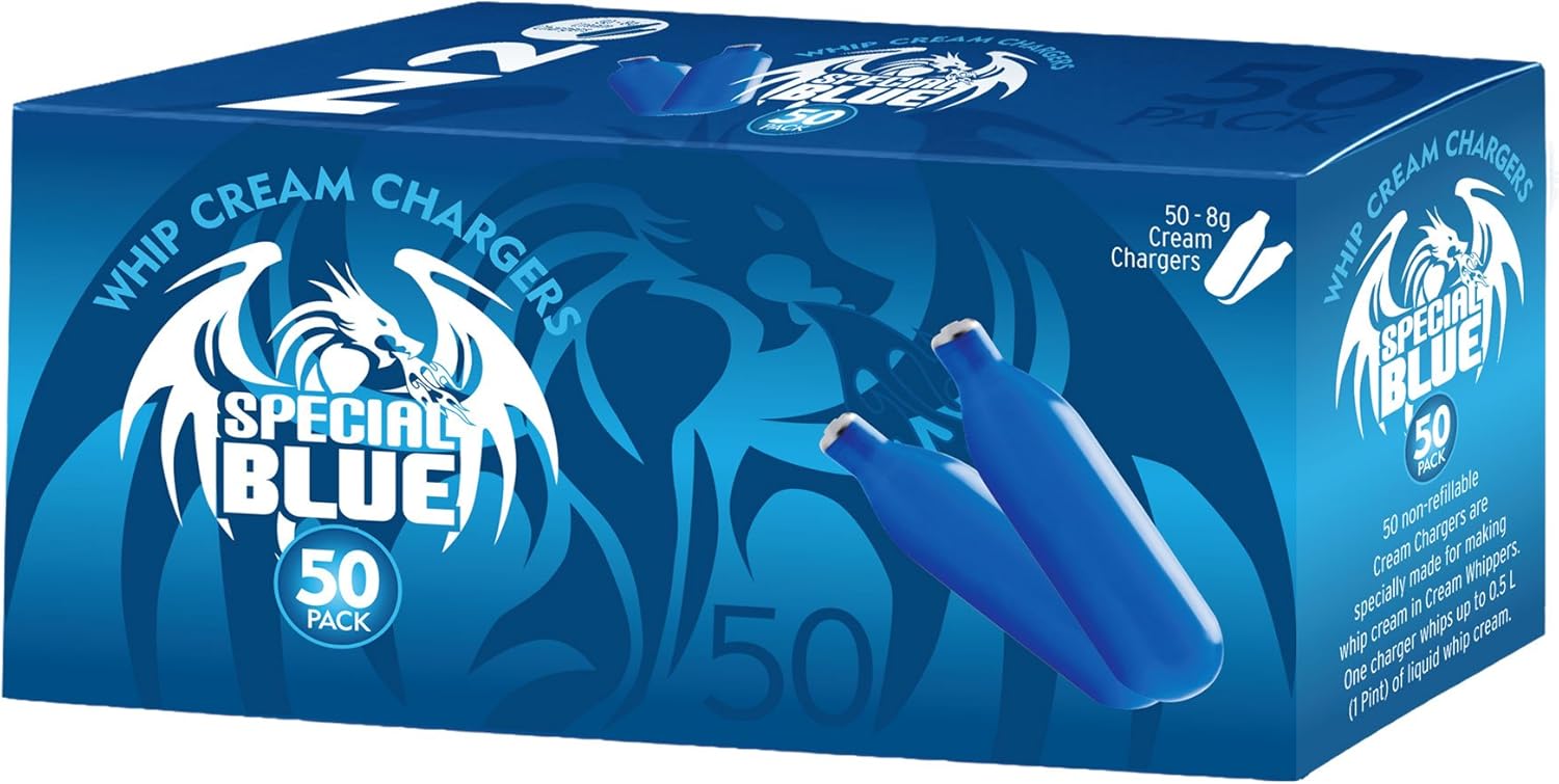 300 Special Blue N20 Chargers for Perfect Whipped Cream