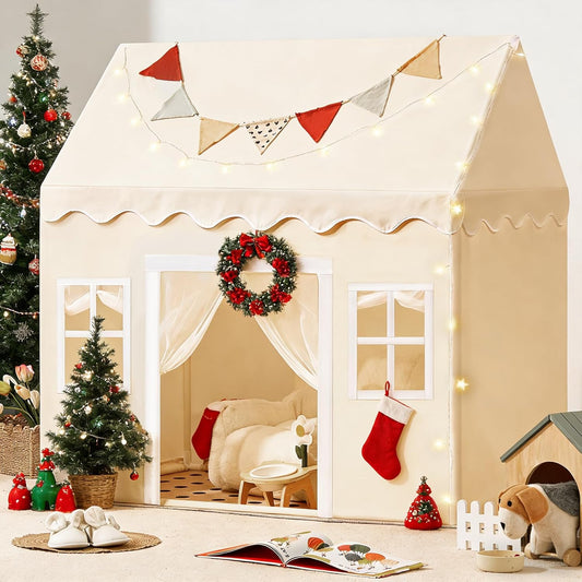 Tiny Land Play Tent with Padded Mat & LED Lights Review