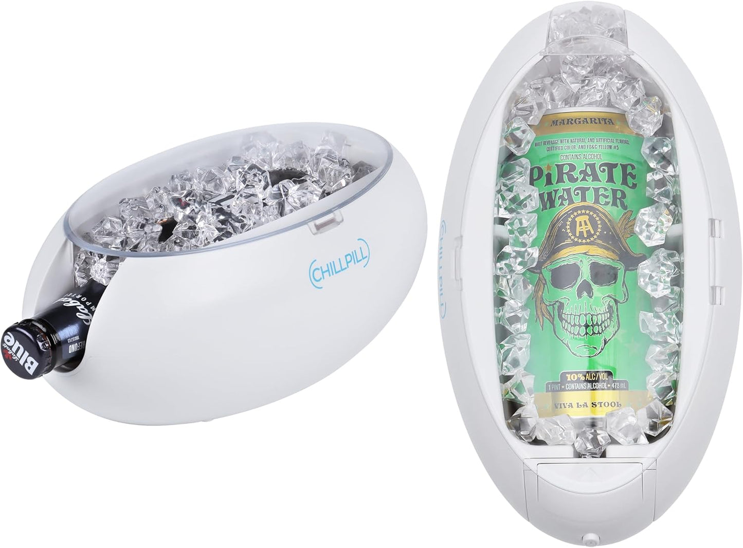Instant Drink Chiller - Rapid Beverage Cooler for Cans & Bottles