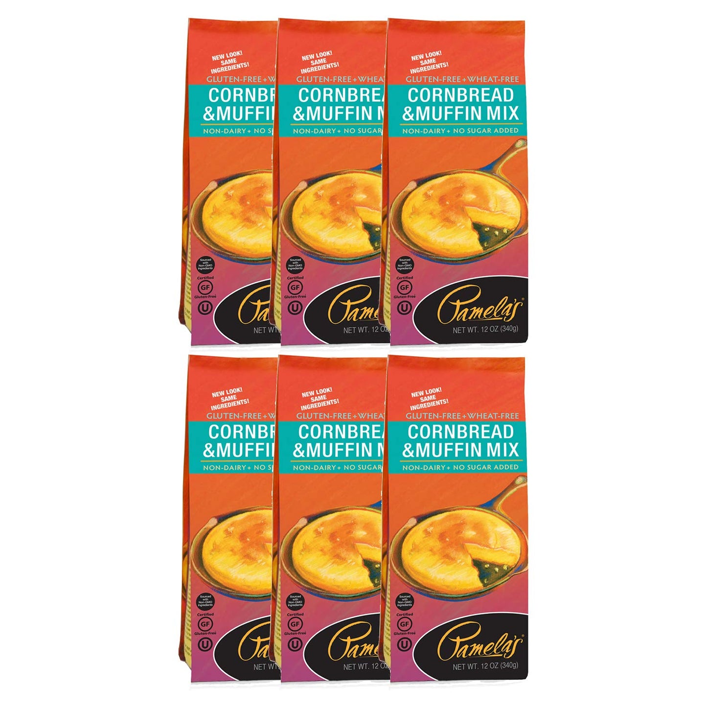 Pamela's Gluten Free Cornbread and Muffin Mix for Easy Baking