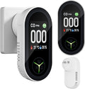 3-in-1 CO Detectors Plug-in with HD Screen - Compact Travel Alarm
