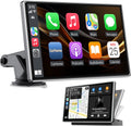 Wireless Apple Carplay Screen 7ft Portable CarPlay & Android Auto