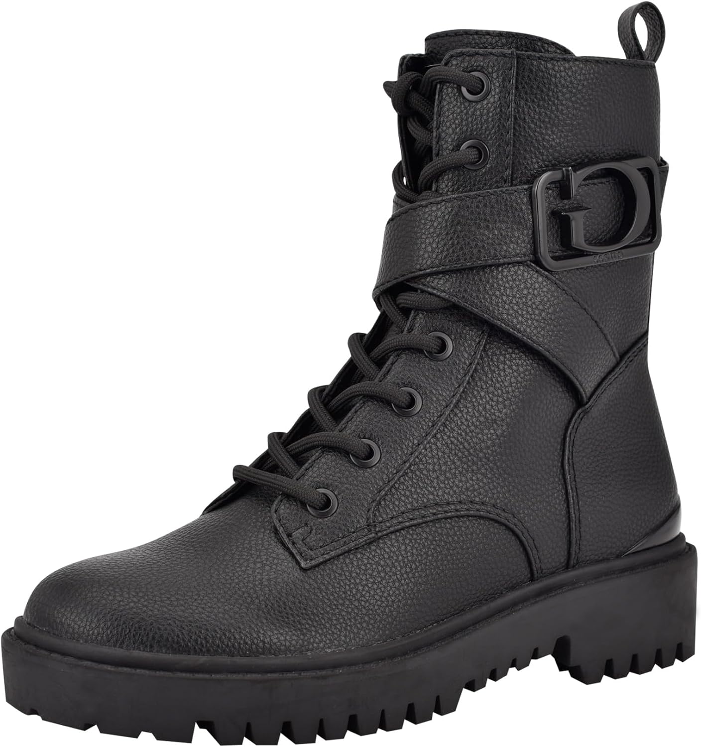 GUESS Women's Orana Combat Boot: Stylish and Durable Footwear