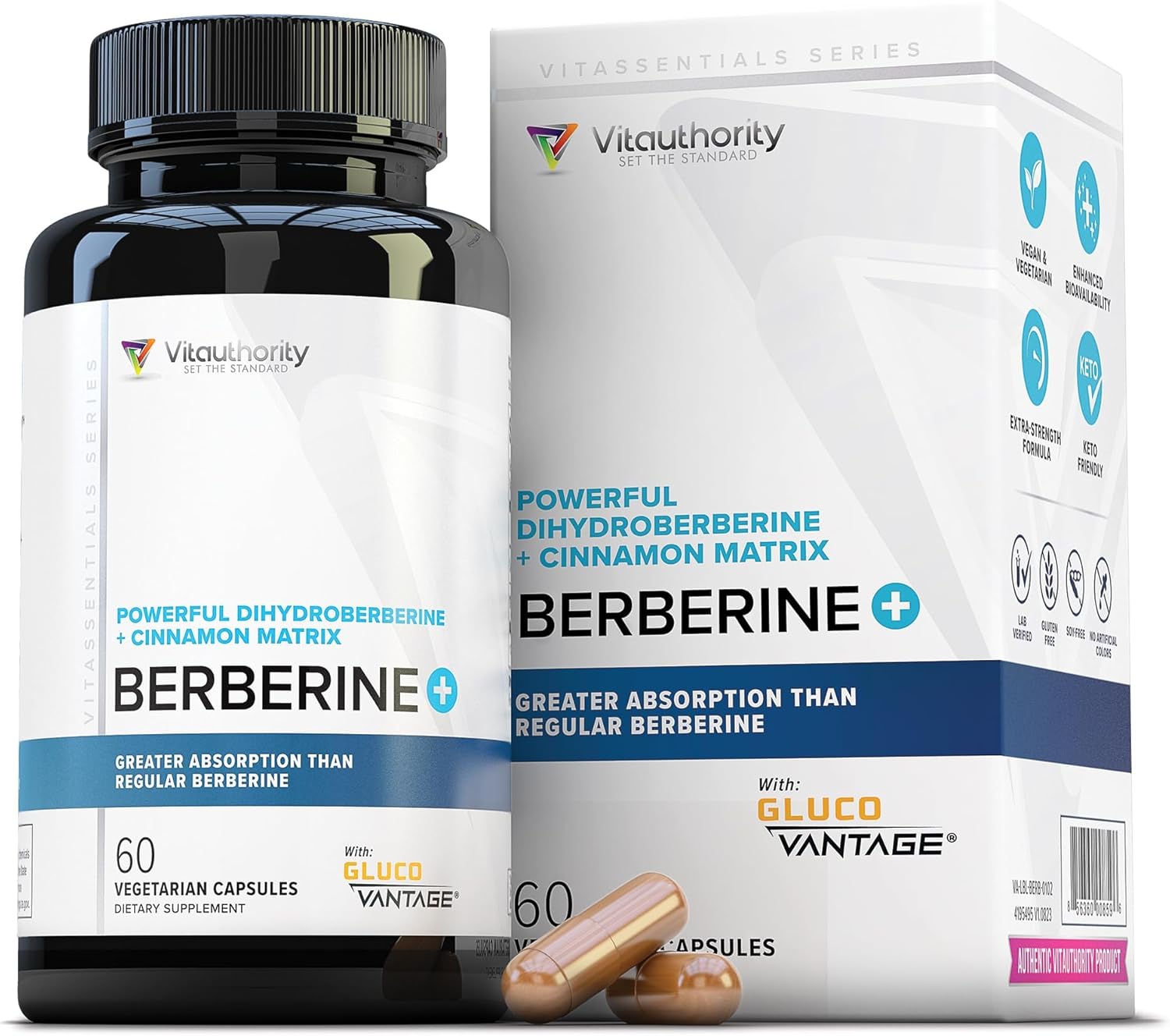 Vegan Berberine with Ceylon Cinnamon for Health Support