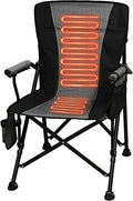 Heated Camping Chair for Adults - Portable Heated Chair with 3 Heat