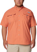 Columbia Men's PFG Bahama II Short Sleeve Shirt - Sun Protection cool