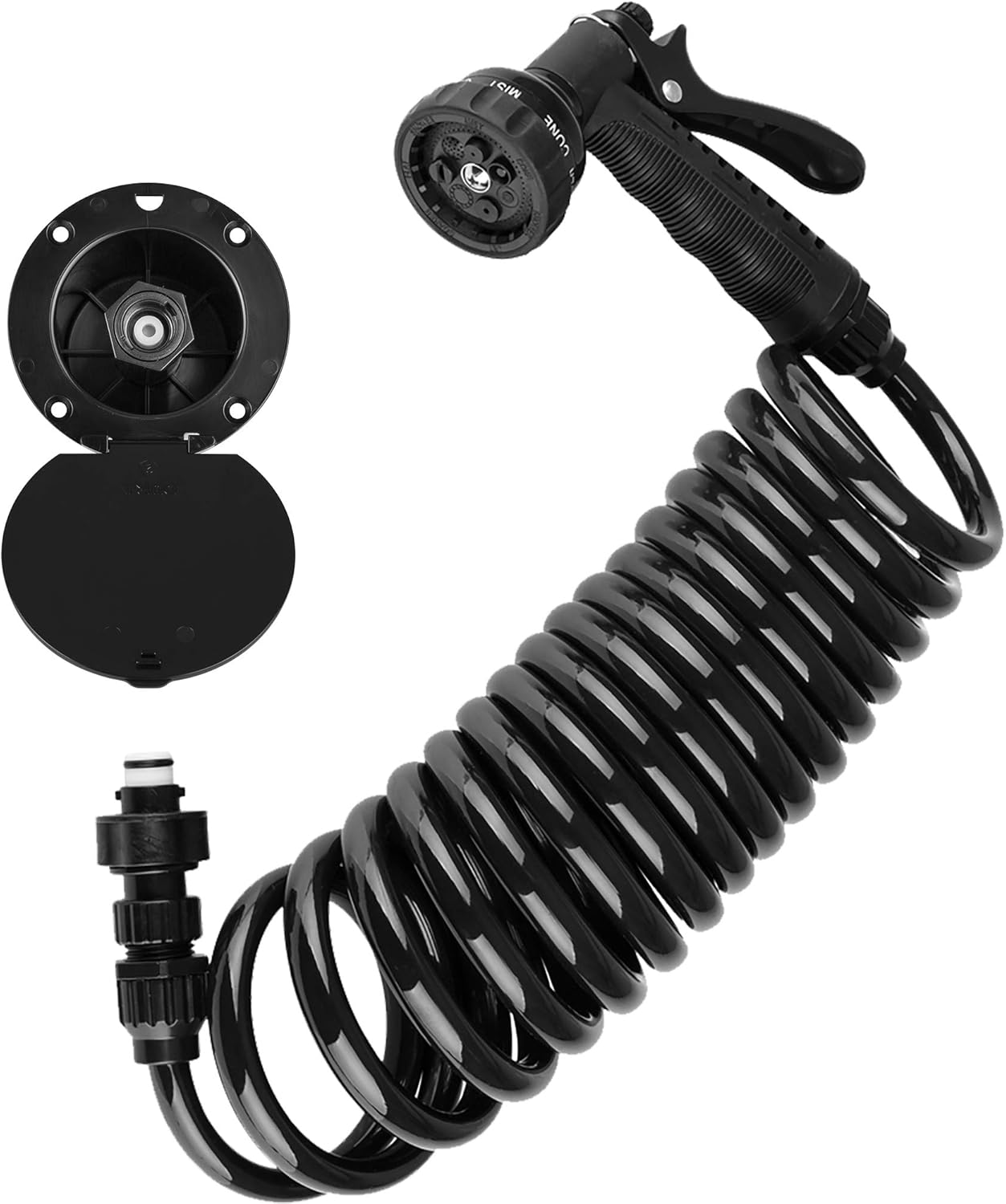 Dura Faucet RV Exterior Quick Connect Detachable Sprayer Kit