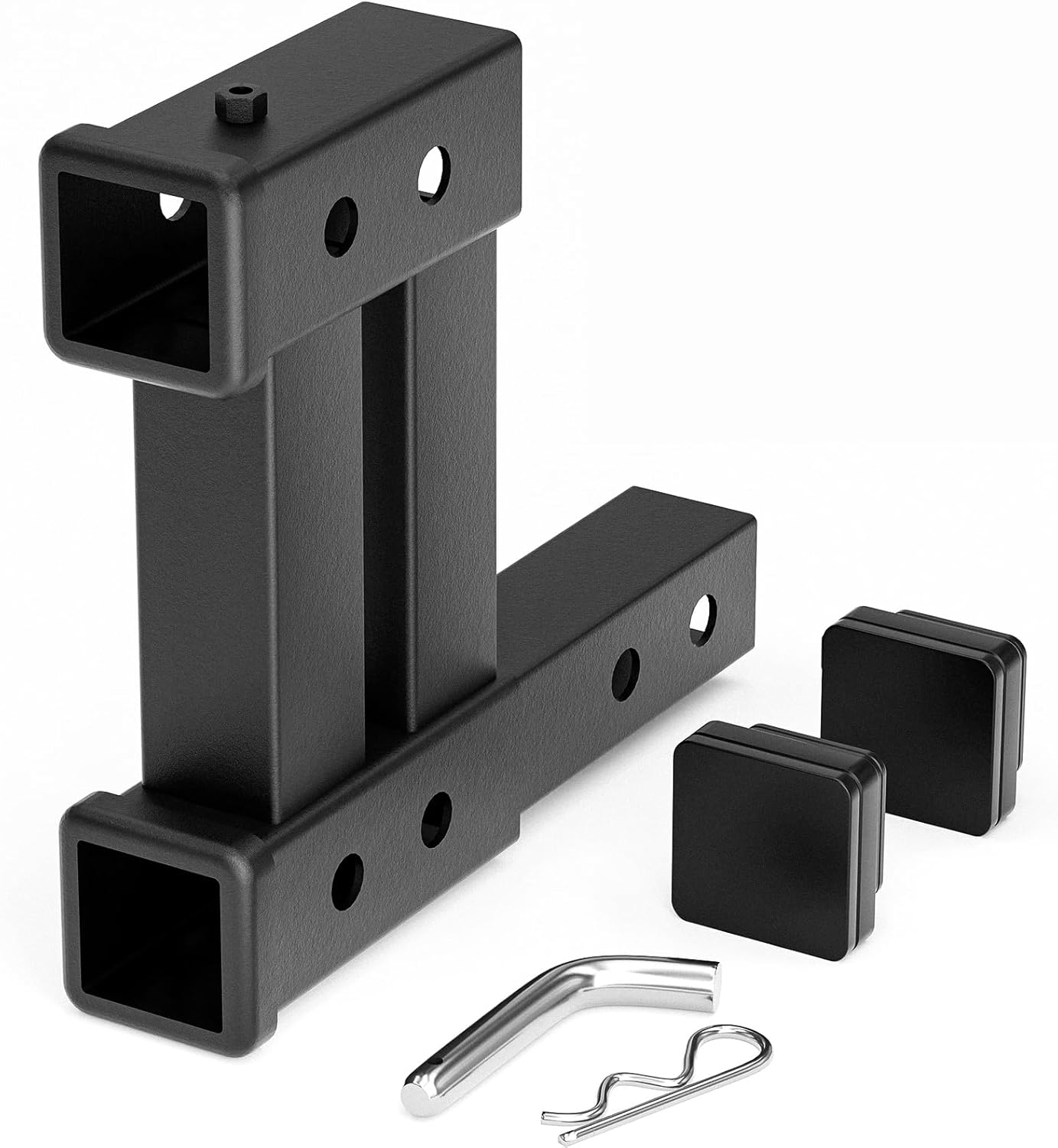 Tow Hitch 2 Inch Dual Hitch Extender for 4000 LBS Capacity
