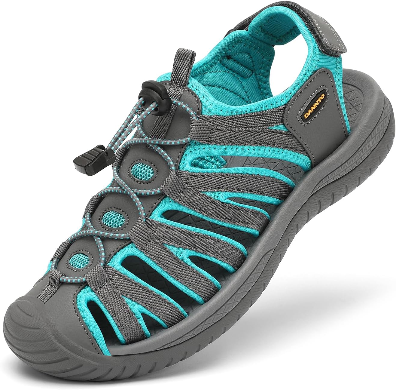 Dannto Women's Closed Toe Hiking Sandals for Outdoor Comfort