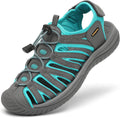 Women's Closed Toe Hiking Sandals - Lightweight Breathable Comfort