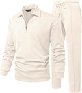 JMIERR Men's 2 Piece Outfits Tracksuit for All Seasons Wear