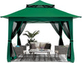 Pop Up Gazebo 13x13 Canopy Tent - Quick One Person Setup