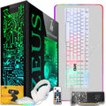 TechMagnet Gaming Desktop PC Zeus Pro 6 - Renewed Gaming Workhorse