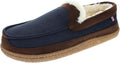 IZOD Men's Slipper with Memory Foam Moccasin - Comfortable Fit