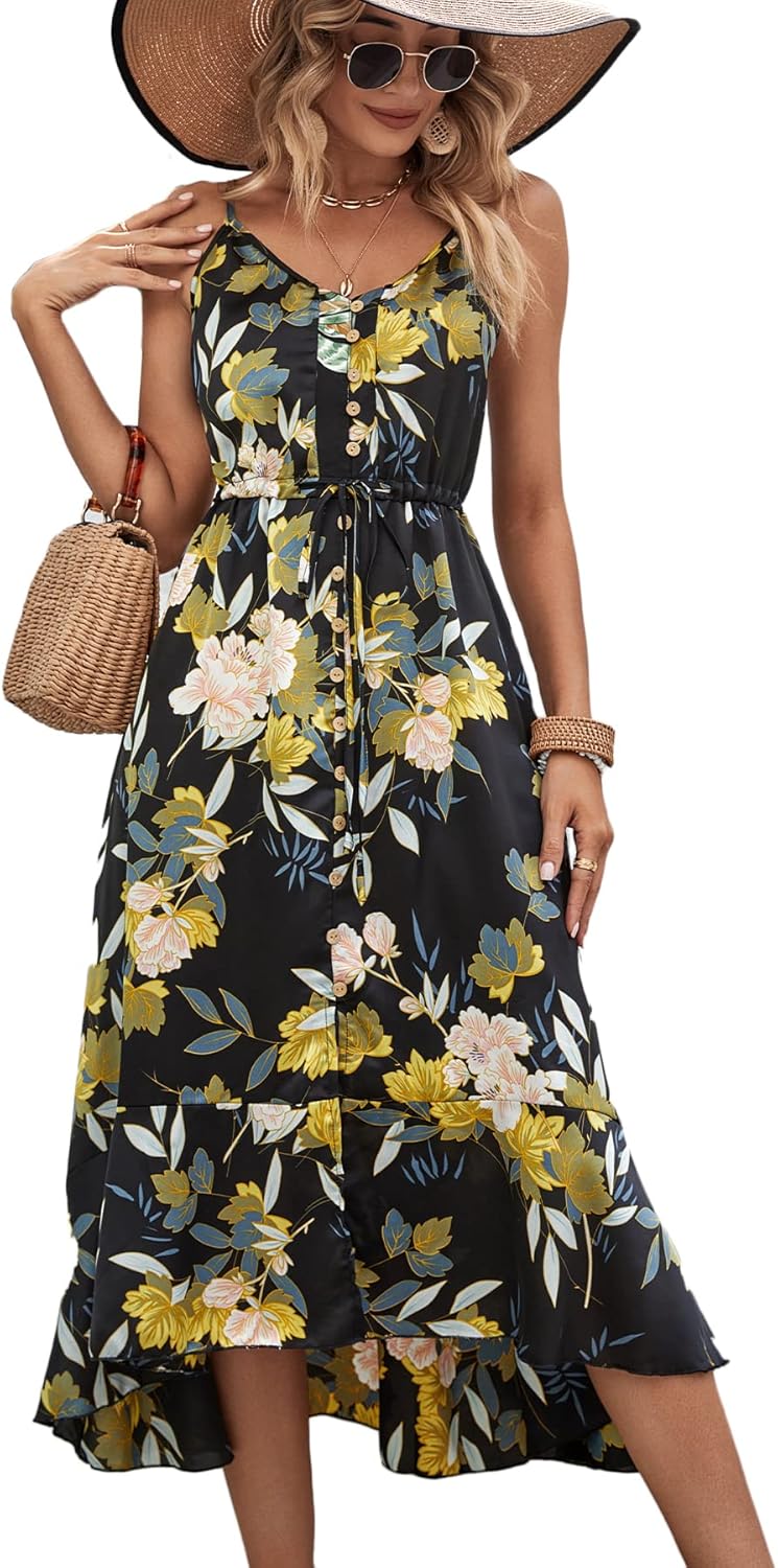 Brovave Women's Summer Casual Boho Sundress for Every Occasion