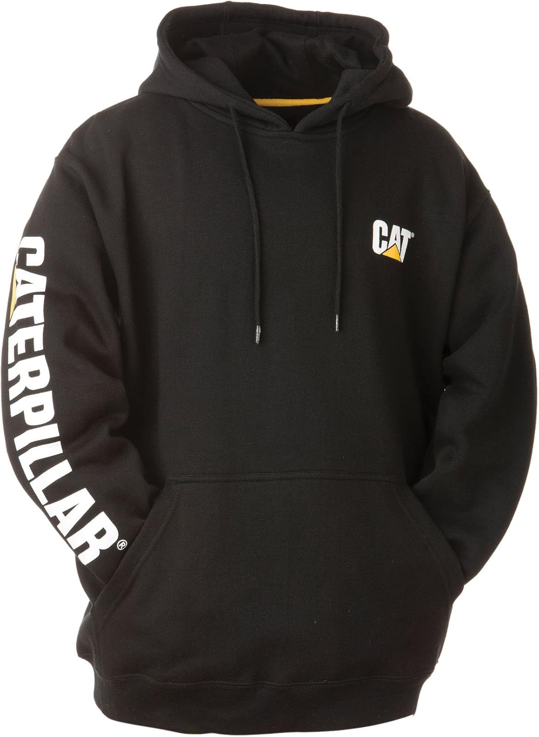 Caterpillar Trademark Banner Hoodie for Men - Durable Comfort