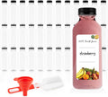 Juice Bottles with Caps for Juicing & Smoothies - 35 Pack 16oz