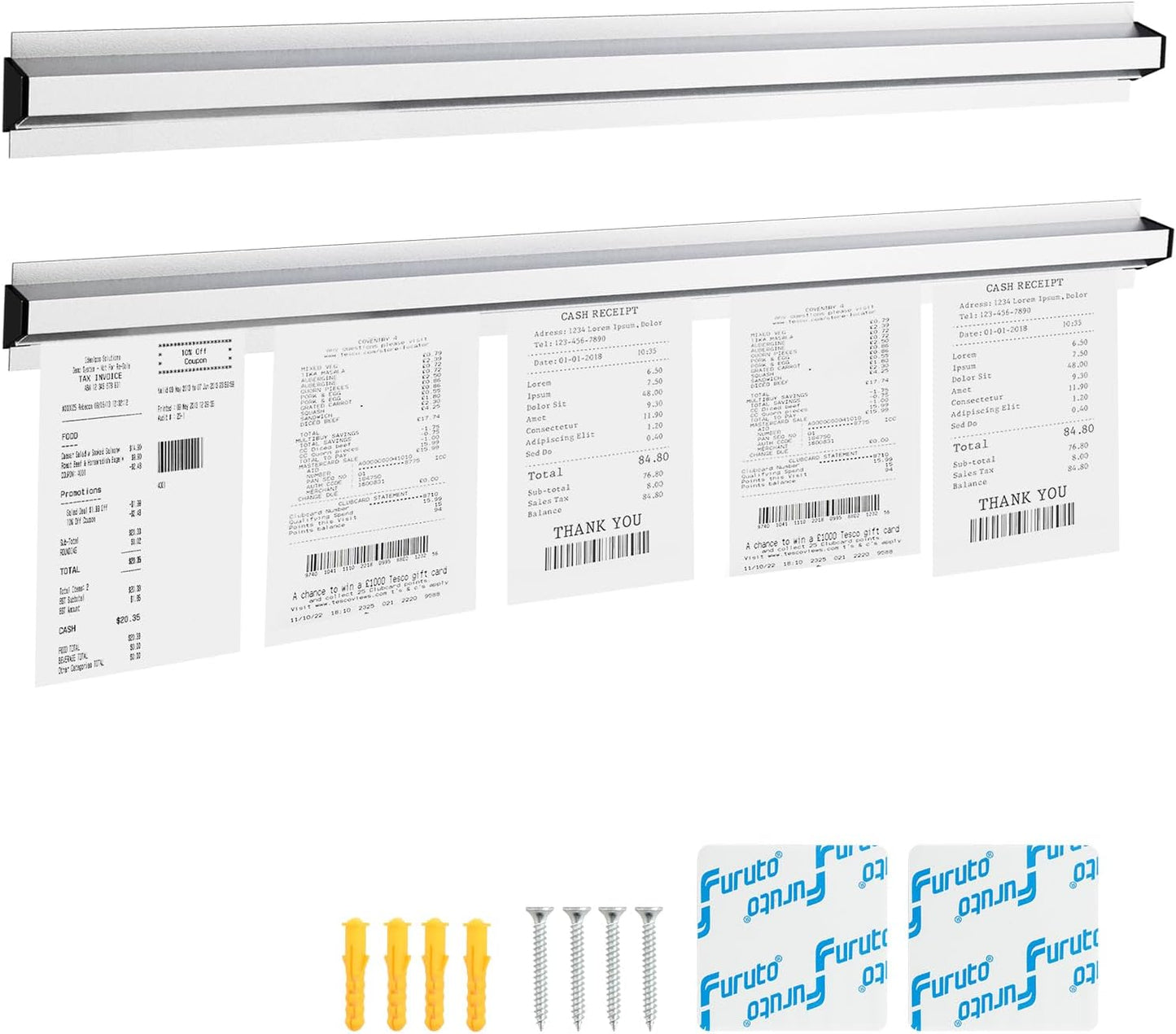 Restaurant Ticket Rack - 30 Inch Holder for Busy Kitchens