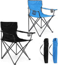Foldable Camping Chair Set of 2 - Durable, Portable Camp Seats