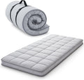 4Inch Cot Mattress Topper Narrow Twin Gel Infused Memory Foam