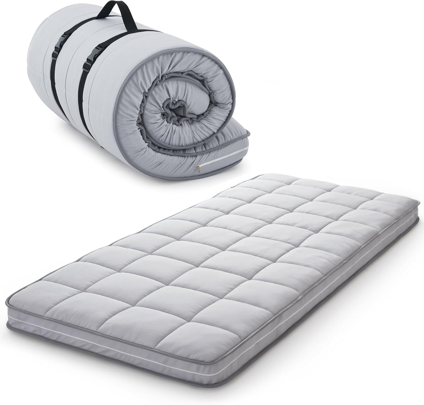 4Inch Cot Mattress Topper for Comfortable Sleep Anywhere