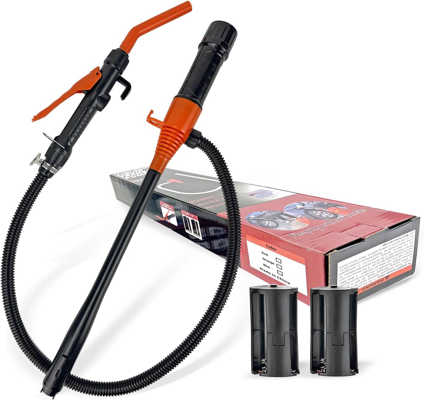 Portable 2.5 GPM Fuel Transfer Pump