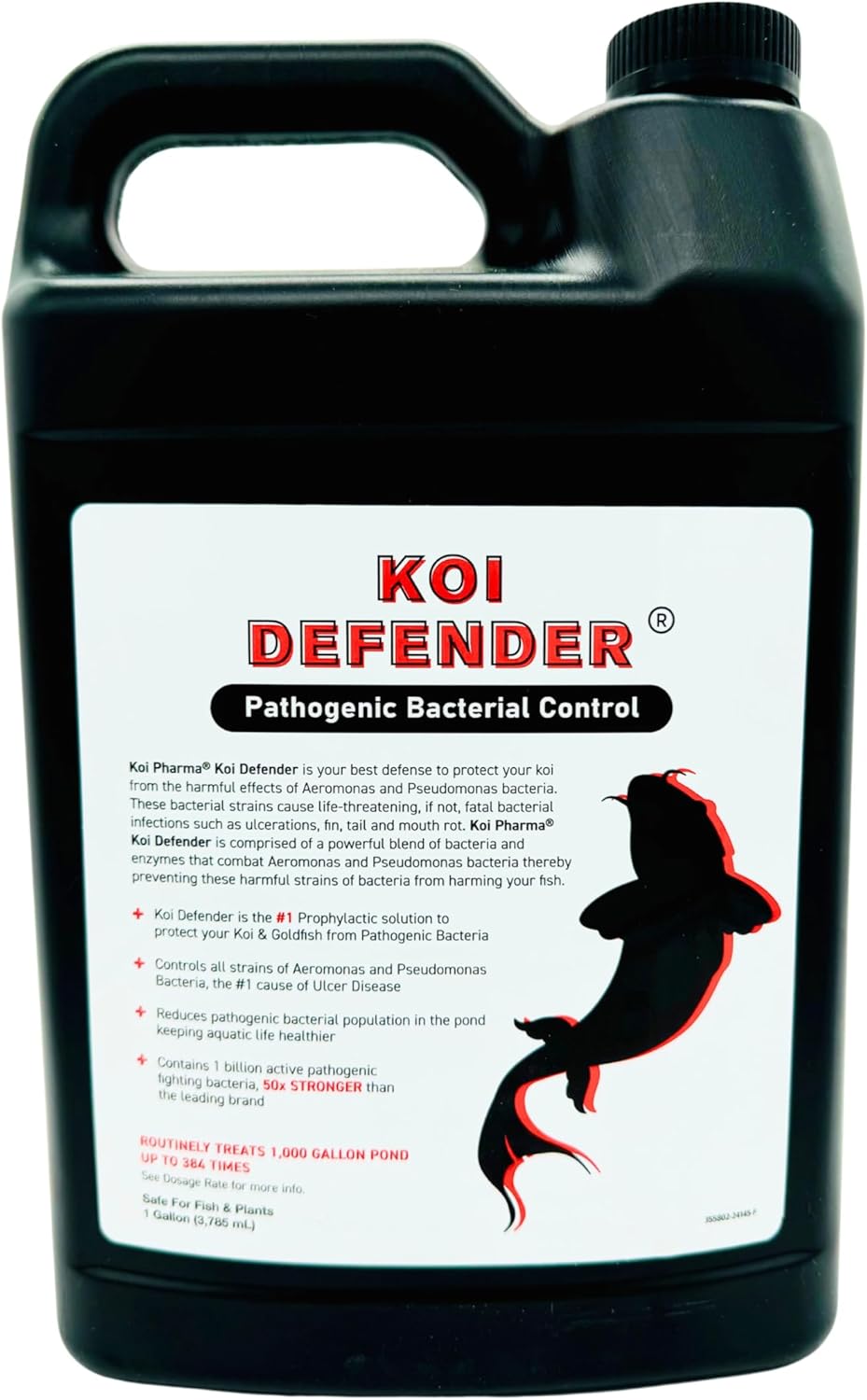 Koi Defender 128oz Gallon - Comprehensive Protection for Ponds