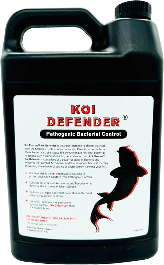 Koi Defender 128oz Gallon - Comprehensive Protection for Ponds