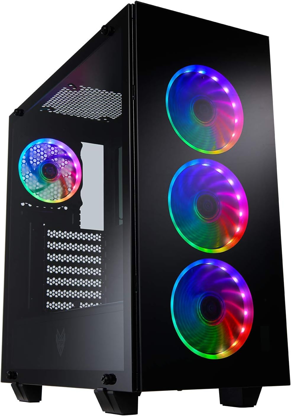 CMT510 Plus Case with RGB Fans and Tempered Glass Panels
