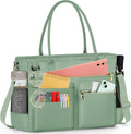RAINSMORE Laptop Bag for Women 15.6 Inch Professional Tote