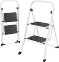 HBTower Step Ladder Folding Step Stool for Adults - Stable, Compact