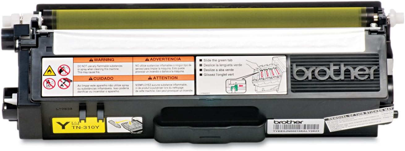 Brother Genuine TN310Y Color Laser Yellow Toner Cartridge Review