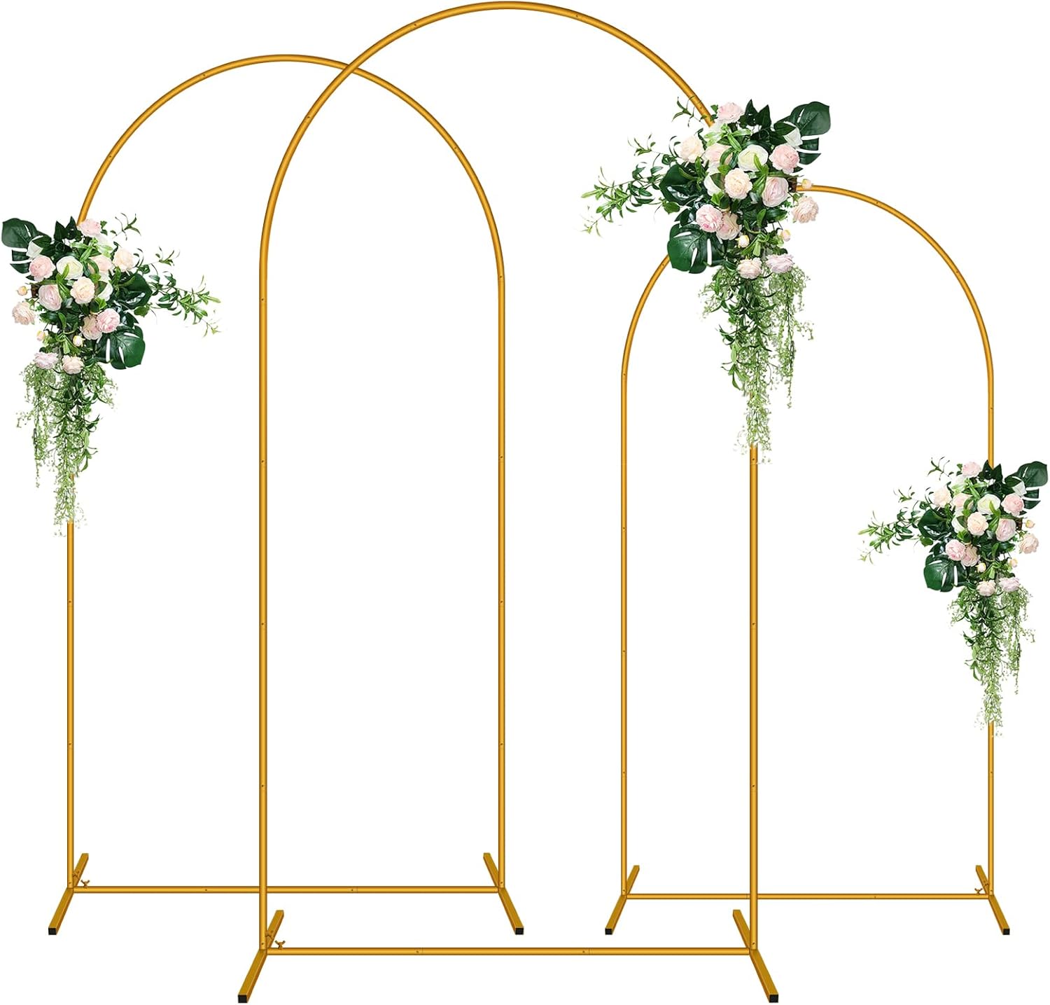 Elegant Metal Arch Backdrop Stand for Perfect Party Decor