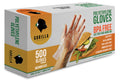 Gorilla Supply 500 BPA Free Disposable Gloves Medium - Food Safe