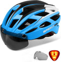 Bike Helmet Basecamp with Rear Light & Detachable Goggles