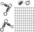 3 Way Swivel Fishing Swivels 50/100pcs - Stainless Steel Tackle