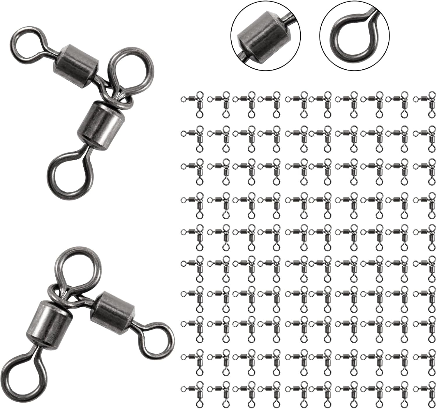 Goture Stainless Steel Fishing Swivels
