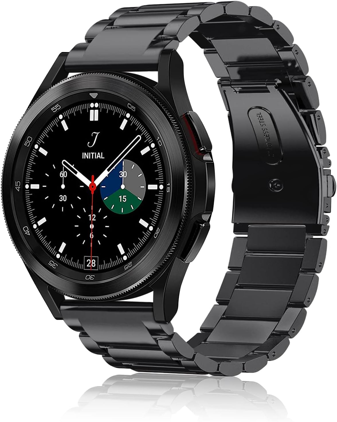 Stylish Stainless Steel Band for Samsung Galaxy Watch - FINTIE