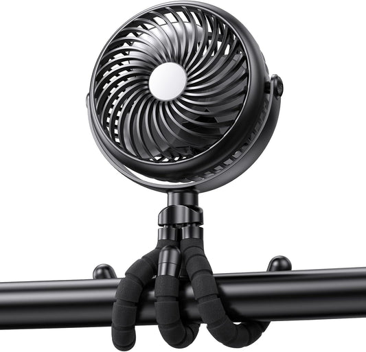 GRANDFAST Car Seat Fan - Stay Cool Anywhere!