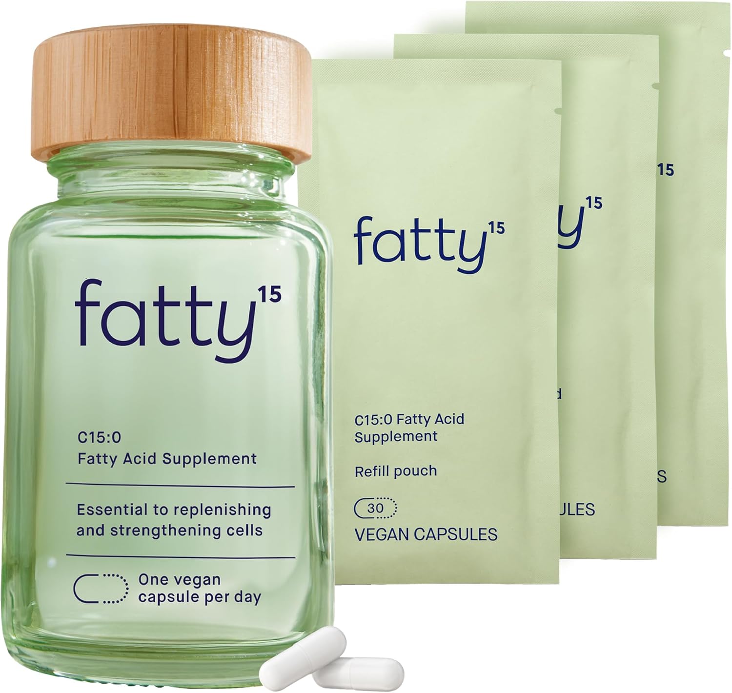 Fatty15 C15:0 Pentadecanoic Acid Supplement for Longevity