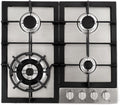 COSMO 640STX-E 24 in Gas Cooktop with 4 Sealed Burners - Compact Power