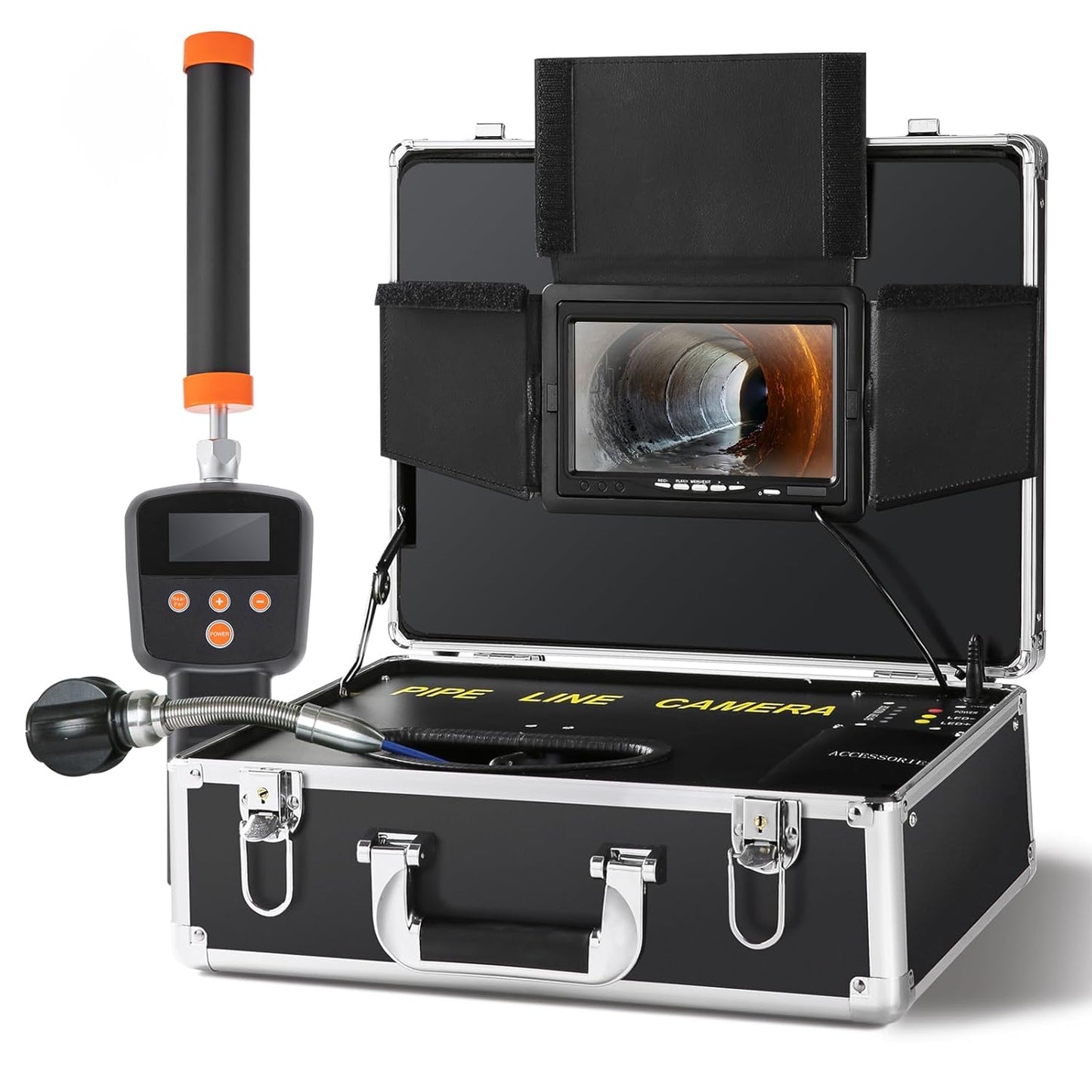 VEVOR Sewer Camera with 512Hz Locator for Pipeline Inspection