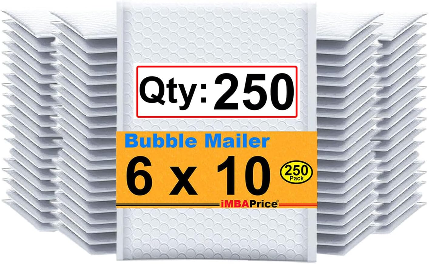 iMBAPrice 250#0 Poly Bubble Mailers for Secure Shipping