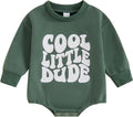 Lucikamy Funny Letter Print Infant Romper