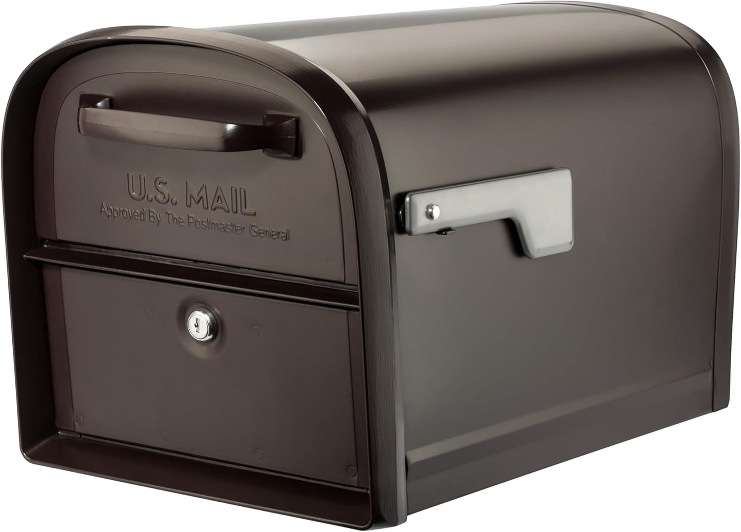 Oasis 360 Locking Parcel Mailbox with 2 Access Doors in Rubbed Bronze