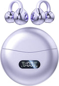 Open Ear Clip Headphones Wireless Earbuds Bluetooth 5.4 - Comfortable