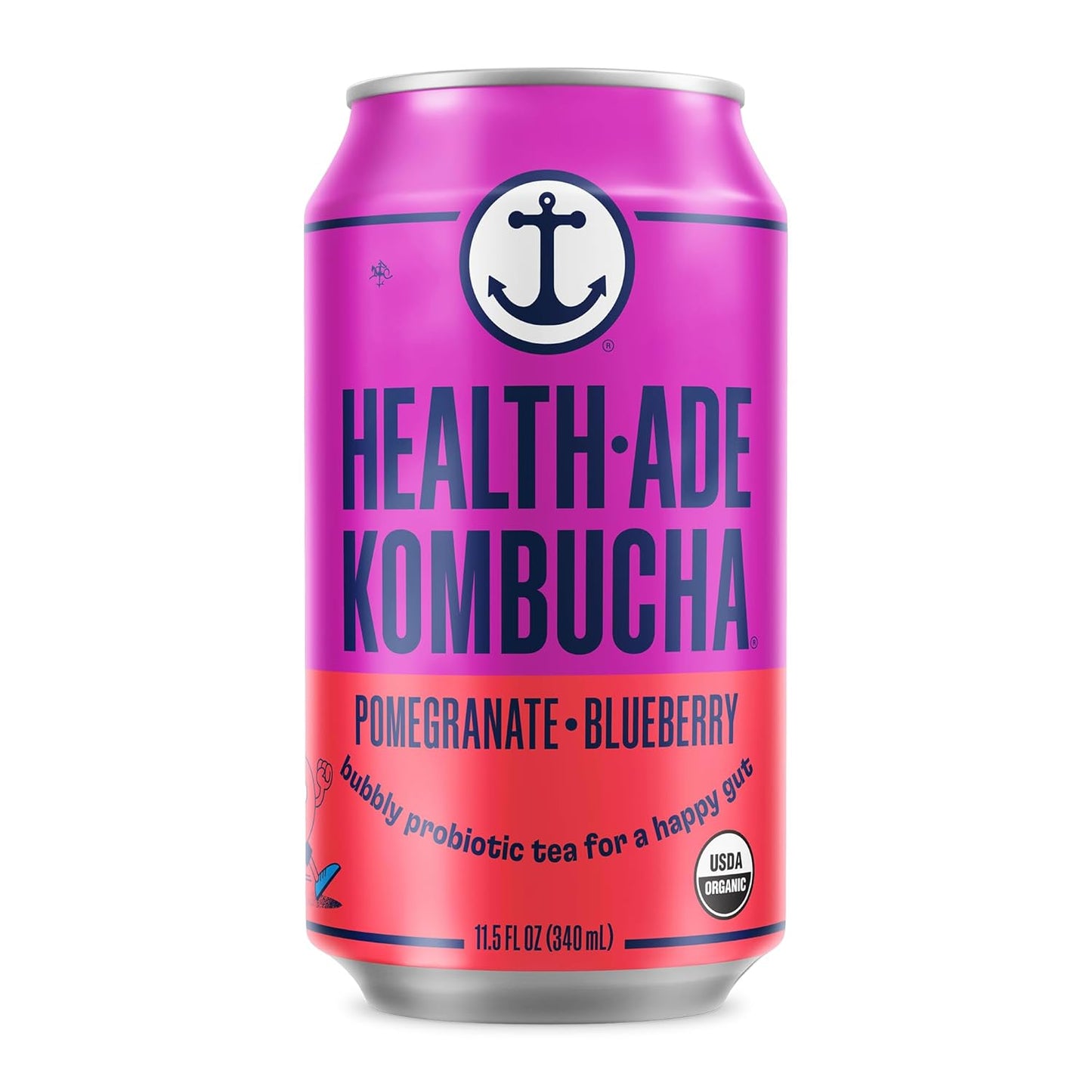 Health-Ade Pomegranate Blueberry Kombucha - Organic Drink