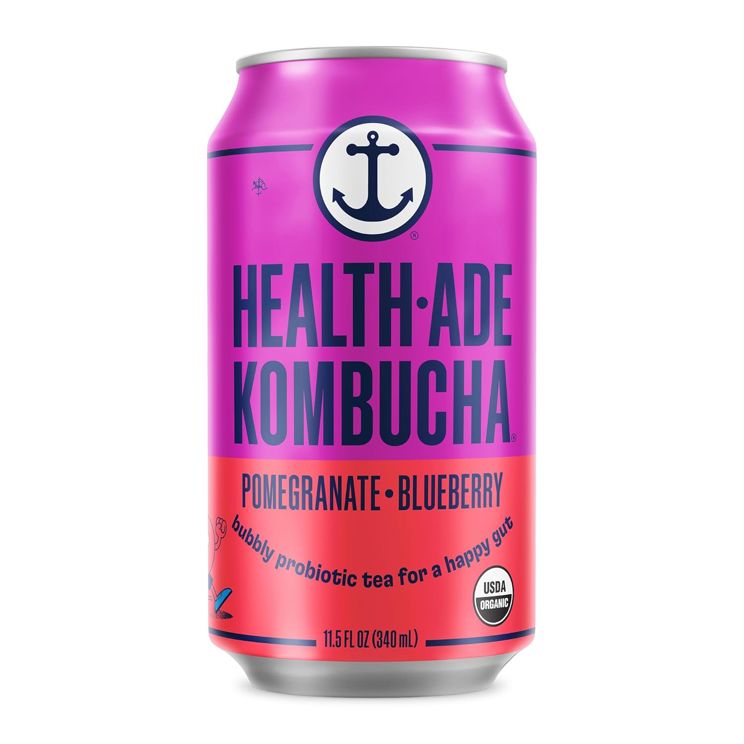 Health-Ade Pomegranate Blueberry Kombucha - Organic Drink